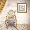 thumbnail image 3 of Prime, Marcus 15x15 Gold Ornate Wood Framed with Double Matting Museum Art Print Titled - Kitty Baths 1, 3 of 4