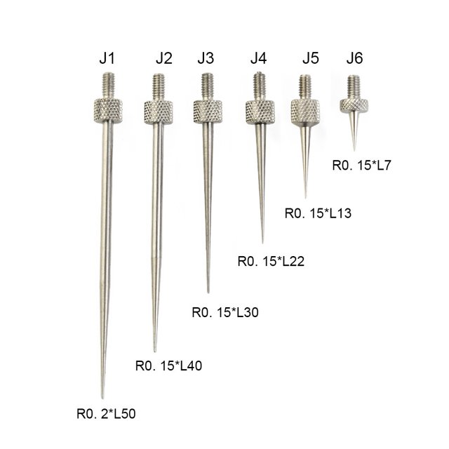BTOER Grip Dial Digital Test Indicator Rod Depth Gauge Measuring Tool M2.5 Dial Digital Test Indicator Contact Point Stem Rod Tools