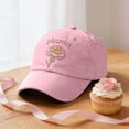 thumbnail image 4 of Mama Embroidered Baseball Cap for Women – Adjustable Mother’s Day Hat with Carnation Design Mom Trucker Cap Breathable Casual Hat Gift for Moms, 4 of 5