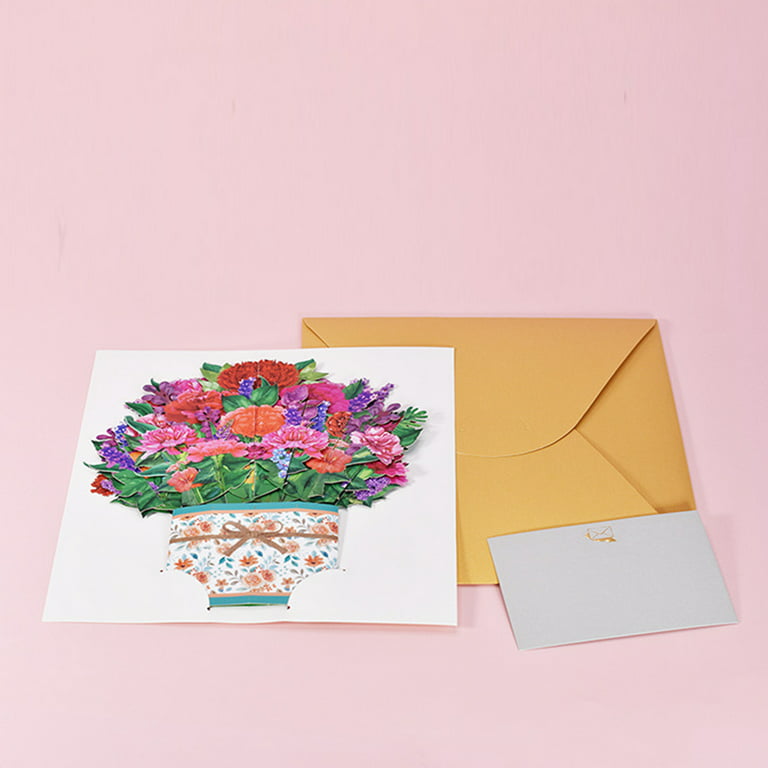 72 Pack Mini Note Cards with Envelopes and Stickers, All Occasions Greeting  Cards for Flower Bouquets, Gifts, 24 Assorted Designs (2.5 x 2.5 In)