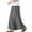 Grey@GC@, variant on Mens Harem Linen Pants Wide Leg Pants for Men Trendy Elastic Waist Solid Hip Hop Joggers Pant With Pockets