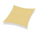 thumbnail image 1 of Vela de sombra rectangular, 4x4m, impermeable, anti-UV, impermeable y transpirable, arena, 1 of 5