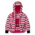 thumbnail image 2 of Otqutp Kids Boys Padded and Thickened Warm Jacket Cotton Clothing Winter Children's Hooded Cotton Jacket Outdoor Sports and Leisure Punching Jacket (Red,98CM), 2 of 9