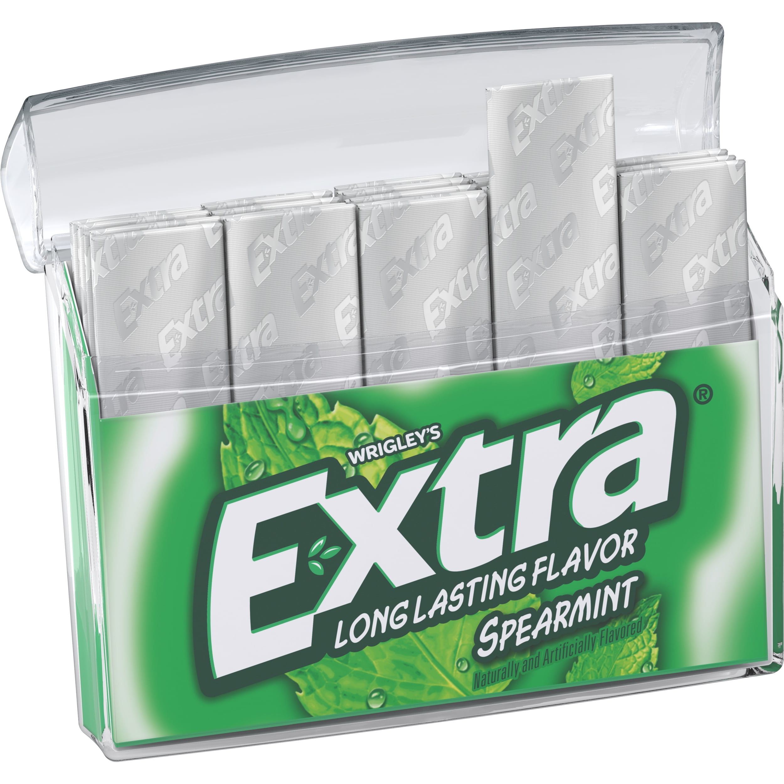 EXTRA Spearmint Sugarfree Gum, 35 Stick, Pack of 6