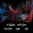 thumbnail image 4 of Open Box MSI KATANA 15 15.6" FHD I7-13620H 16GB 1TB SSD RTX 4070 B13VGK-484US - BLACK, 4 of 4