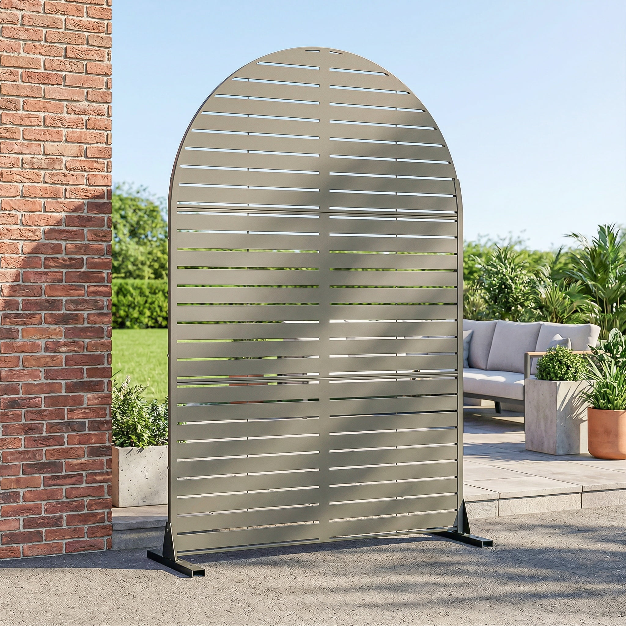 Metal Privacy Screen Fence Panel