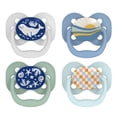 thumbnail image 1 of Chupetes para Bebé Dr. Brown 0-6 Meses Azul con Brillo 4-Pack, 1 of 9