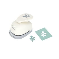 Bira Craft 1 inch Leaf Shape Lever Action Craft Punch for Paper Crafting Scrapbooking