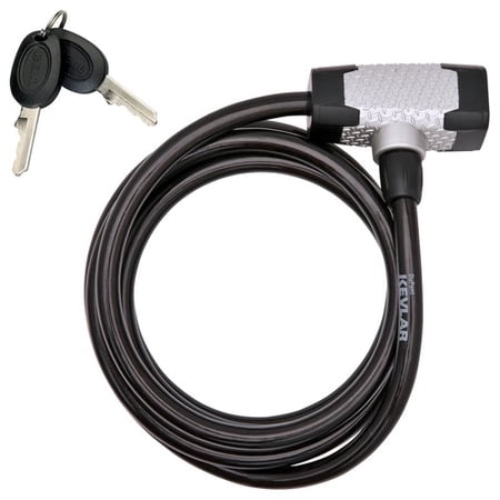 Bell Ballistic 400 Combo Kevlar Lock, Black