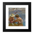thumbnail image 2 of Joaquín Sorolla 20x22 Black Modern Framed Museum Art Print Titled - The Wounded Foot (1909), 2 of 5