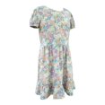 thumbnail image 3 of Vestido George Talla 10 Manga Corta Floreado con Abertura Gris, 3 of 4