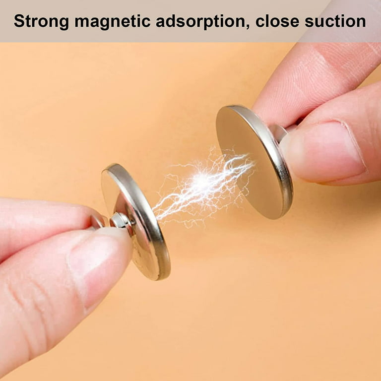15 Pairs Curtain Magnets Closure, Magnetic Curtain Clips for Indoor Outdoor  Curtains Prevent Light Leaking, Strong Curtain Weights Magnets for Pergola