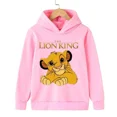 thumbnail image 2 of 2024 HOT Kids Cartoon Animal King Graphic The Lion Simba Sudaderas con capucha Dibujos animados Niños Niñas Sudadera estampada Niños Tops Ropa de manga larga, 2 of 5