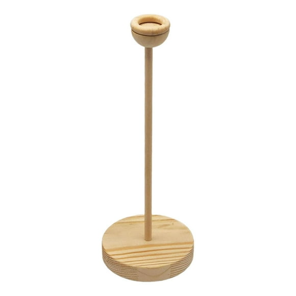 Soporte de exhibición de bolas de cristal Soporte de bolas Exhibidor de huevos de Pascua de madera multiusos 215 cm de alto.
