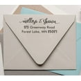 thumbnail image 2 of Printtoo Custom Return Self Inking Address Stamp Personalized Calligraphy Rubber Stamp, 2 of 6
