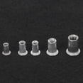 thumbnail image 3 of 100 Unids Tuercas de Remache M4 M5 M6 M8 Aluminio Cabeza Plana Zhivalor, 3 of 8