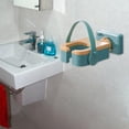 thumbnail image 3 of Soportes para secador de pelo Zulema Estante para baño de plástico para hotel Soporte para secador de pelo, 3 of 8