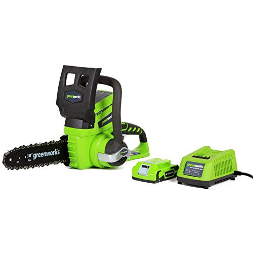 Greenworks 24V Cordless Chainsaw, 2.0 AH Battery Included, 20362