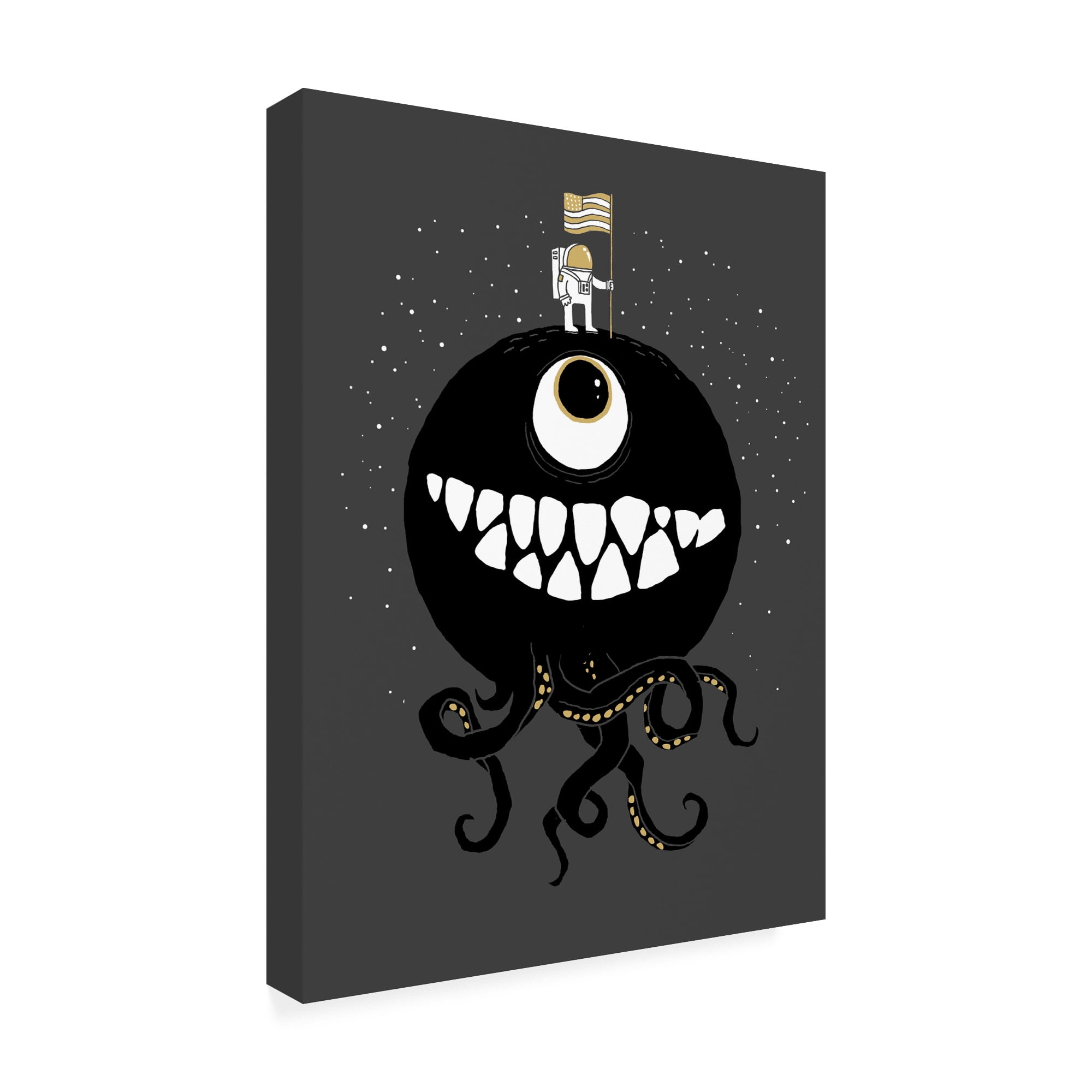 Trademark Fine Art 'Space Oddity' Canvas Art by Michael Buxto