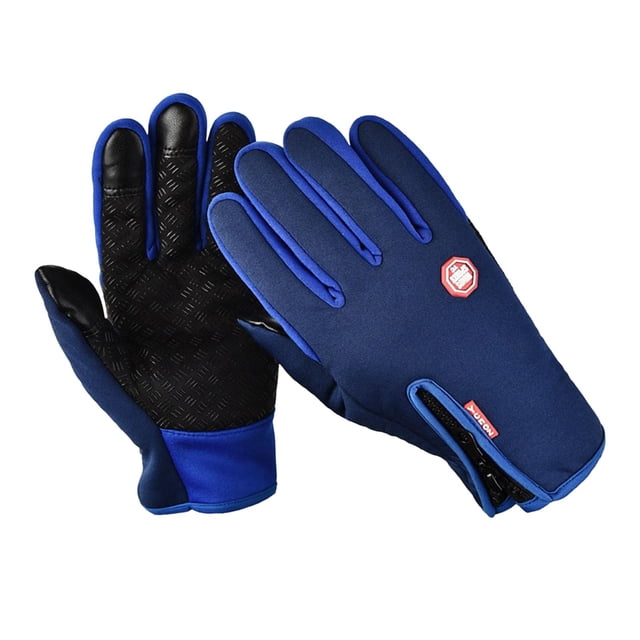 Guantes de invierno Guantes térmicos antideslizantes para Deportes al Azul oscuro Yuyangstore guantes de invierno