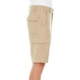 thumbnail image 3 of Burnside Men's Microfiber Cargo Short - B9803, 3 of 3