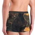 thumbnail image 3 of KLL Sunset Meditating Doberman Men's Cotton Boxer Briefs Underwear-XX-Large, 3 of 8