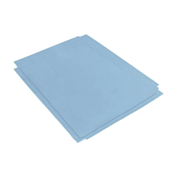 Wet/Dry Polishing Paper, 9 Micron, Light Blue, 10Pk