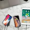 thumbnail image 2 of Gigastone Qi Wireless Portable Charger 10000mAh , Wireless Power Bank with Dual USB Output Ports (USB-A, USB-C) 18W PD3.0 and QC3.0 Fast Charge – External Battery – Black, 2 of 6