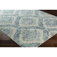 thumbnail image 4 of Mark&Day Area Rugs, 3x8 Bellburns Cottage Teal Runner Area Rug, Blue Ivory Grey Carpet for Hallway, Kitchen, Bedroom or Living Room (2'7" x 7'3" Runner), 4 of 9