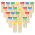 thumbnail image 4 of Cure-dents en Bambou 24 Pcs pour Fruits, Couleurs Assorties, Faciles à Ranger et à Utiliser, 4 of 8