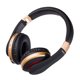 thumbnail image 3 of Sidaley Nuevos auriculares inalámbricos Auriculares Bluetooth Auriculares estéreo plegables para juegos con micrófono para teléfono móvil Cables de audio/vídeo oro, 3 of 6