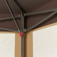 thumbnail image 6 of 13 x 13 Ft Pop Up Hexagonal Gazebo, Outdoor Canopy Shelter, Pop up Gazebos Tent with Netting and Strong Steel Frame for Patio Lawn Backyard and Deck, 6 of 7