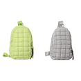 thumbnail image 1 of Bolso Pecho Bandolera para Mujer Nube Acolchada Fiesta () Amarillo, 1 of 6