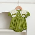 thumbnail image 1 of Vestido de verano de estilo coreano para niña, vestidos de princesa con lazo bordado y cuello de mariposa, mono para bebé, ropa para hermanas, 1 of 6