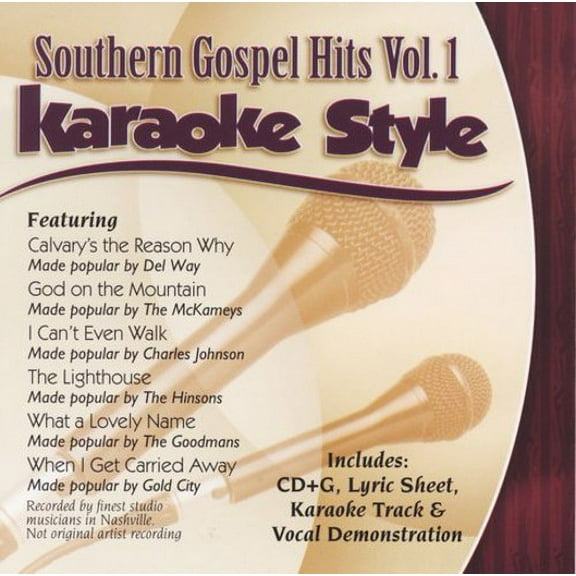 Various Artists - Karaoke Style: Southern Gospel Hits, Vol. 1 - Music & Performance - CD