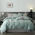 thumbnail image 1 of Zhuge Bed Sheets Set, Bedding Sheets Pillowcases Kit, Twin Bed Set, Hotel Bedding, Home Decor(Blue), 1 of 4