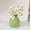 Green, variant on Zhi Cute Scandinavian Style Simple Ceramic Vase Living Room Desktop Dining Table Entryway Home Decorative Ornaments