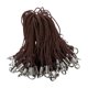 thumbnail image 1 of 100 piezas de correas de anillo para teléfono, correas de cordón, cuerda reutilizable para manualidades de bricolaje Marrón, 1 of 9