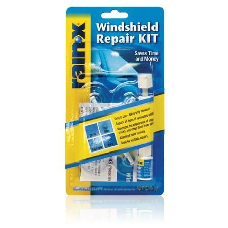 Rain-X Fix a Windshield Repair Kit, for Chips, Cracks, Bulll's-Eyes and (Best Windshield Crack Repair Kit)