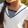 thumbnail image 2 of Hope & Henry Girls' Sailor Sweater Top, 2 of 3