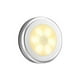 thumbnail image 1 of Sensor automático 6 LED Luz nocturna Detector inalámbrico Lámpara de pared Luz Encendido / apagado automático Armario Luz de energía de la batería Inevent JJ12865-02B, 1 of 2