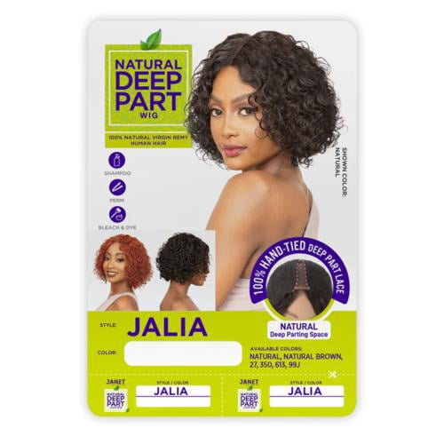 Janet Collection 100% Virgin Remy Human Hair Hand-Tied Lace Deep Part Wig - Jalia
