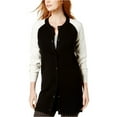 thumbnail image 2 of Maison Jules Womens Sarah Colorblocked Bomber Jacket, 2 of 2