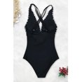 thumbnail image 3 of Maillot de Bain une Pièce pour Femmes d'Été de Plage Imprimé à Fermeture Éclair devant, 3 of 5