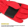 thumbnail image 4 of Gustave Kids Ski Gloves Winter Warm Fleece Lined Snow Gloves Mittens Cold Weather Waterproof Thermal Full Finger Gloves for Children Boys Girls Outdoor Skating Snowboard "Blue", 4 of 10