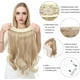 thumbnail image 1 of Diadema de extensión de cabello en extensiones de cabello largo de alambre invisible rubio oscuro ZefeiWu 8390614031296, 1 of 1