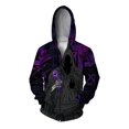 thumbnail image 3 of Sudadera con capucha con estampado 3D de Death Keyboard para hombre, sudadera con gráfico de guerrero genial, sudadera informal de gran tamaño con cremallera, sudaderas con capucha de manga larga, 3 of 5