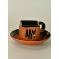 thumbnail image 5 of Sowpeace Brown Terracotta The Saucer Story Tea Cup8 oz Pack of 2, 5 of 8