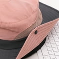 thumbnail image 2 of Yoyauz Women's Summer Sun Hat, Outdoor UV Blocking Fishing Cap, Wide Brim, Foldable Beach Bucket Hat, Ponytail Holes, 2 of 6