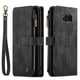 thumbnail image 3 of Wallet Case Artificial Leather Card Holder, Magnetic Kickstand & Zipper For Samsung Galaxy S23 S22 S21 S20 Ultra S21 FE S10 S9 S8 Plus Note 10 Note 20 Ultra, 3 of 5
